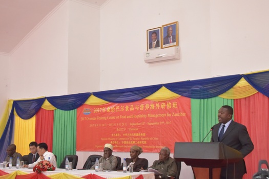 Waziri wa Nchi Ofisi ya Rais na MBLM Mhe.Gavu amefungua mafunzo ya mapishi na ukarimu