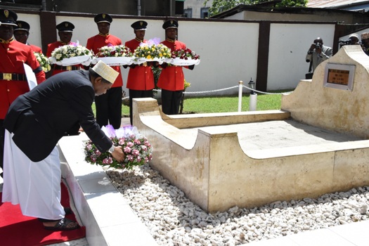 Hitma ya kumuombea dua Rais wa Kwanza wa Zanzibar Marehemu Mzee Abeid Amani Karume,