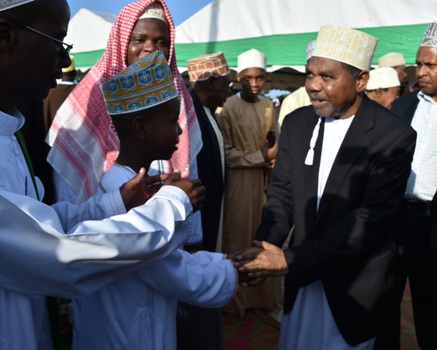 Rais wa Zanzibar na Mwenyekiti wa Baraza la Mapinduzi Alhaj Dk.Ali Mohamed Shein,