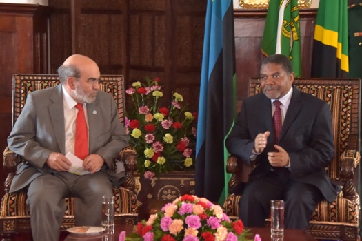 Rais wa Zanzibar na Mweyekiti wa Baraza la Mapinduzi Dk.Ali Mohamed Shein,